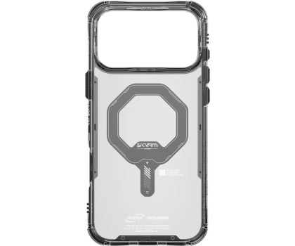 Etui do telefonów Skinarma Saido do iPhone 17 Pro Magnetic Charging grafitowy